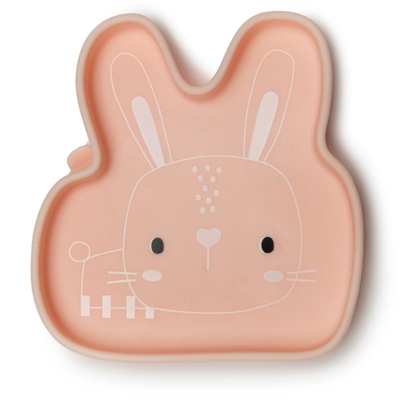 Silicone Snack Plates Bobbi the Bunny