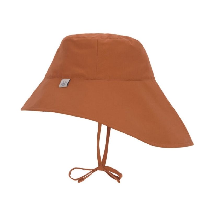 Sun Protection Long Neck Hat Rust
