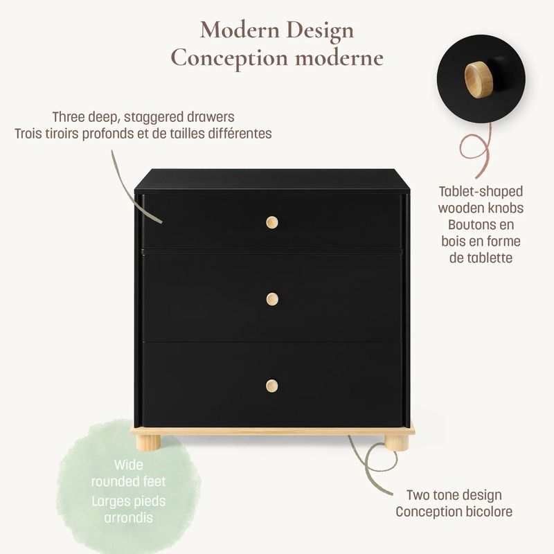 Roo 3-Drawer Dresser