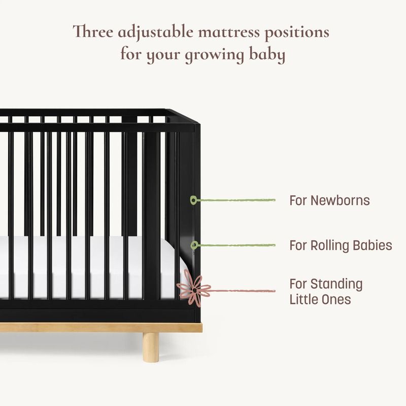 Roo 4-in-1 Convertible Crib