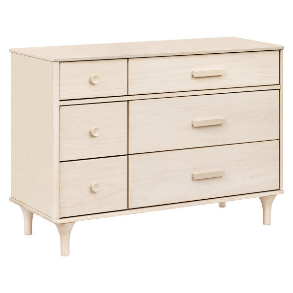 Lolly 6-Drawer Double Dresser by Babyletto at $899! Shop now at Nestled by Snuggle Bugz for Dressers.