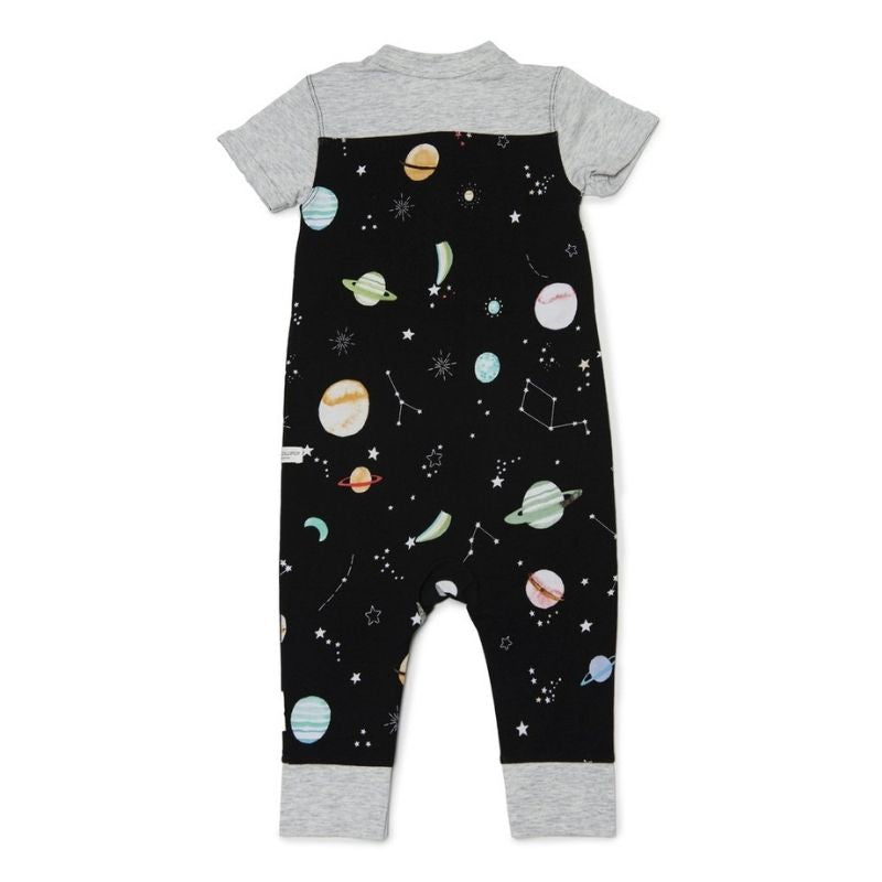 Short Sleeve Romper Space