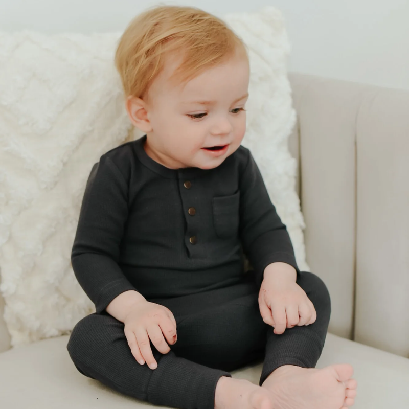 Organic Thermal Henley & Jogger Set