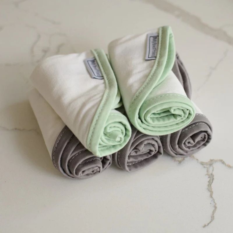 Organic Burp Cloth 5 Pack
