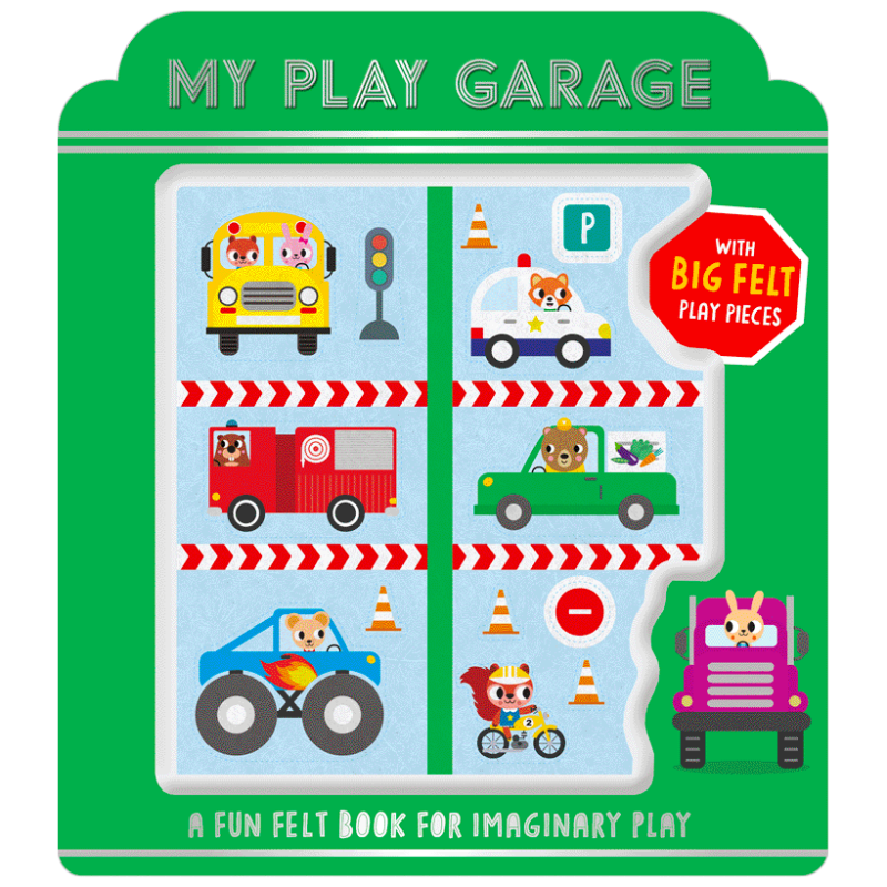Mon livre cartonné Play Garage