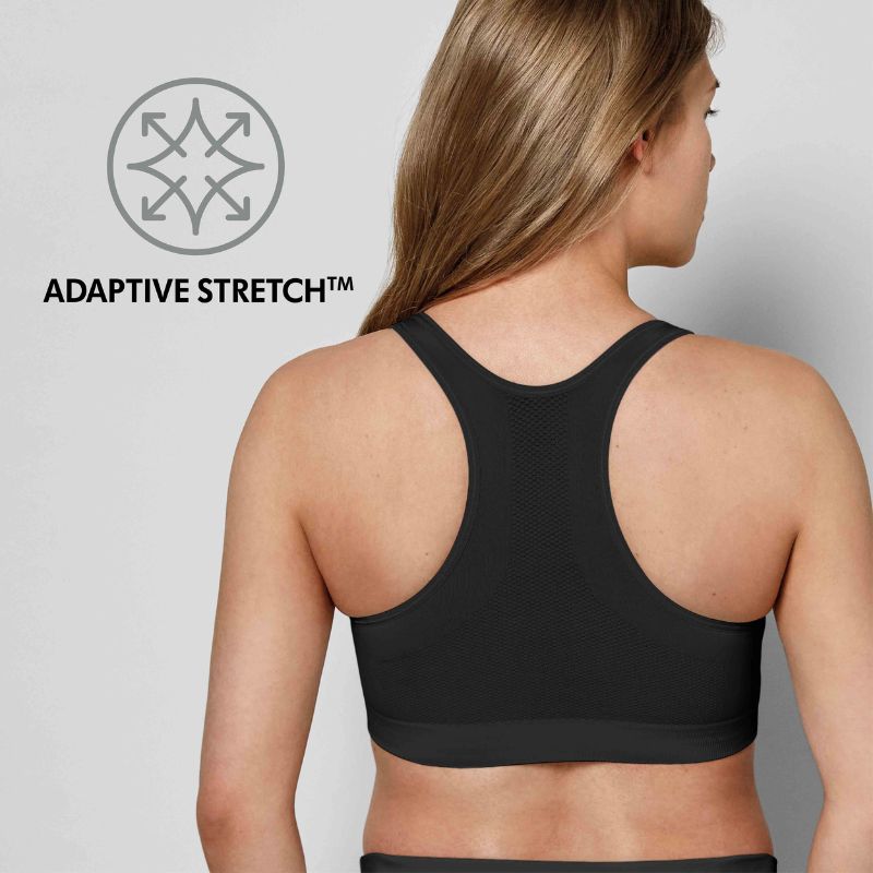 Keep Cool™ Sleep Breathable Maternity & Nursing Bra Black
