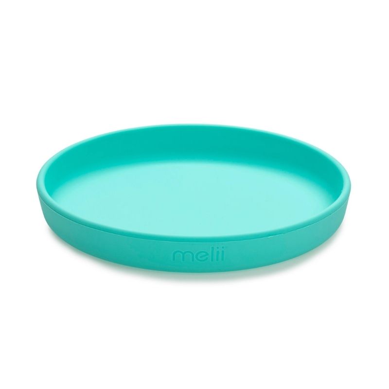 3 Piece Silicone Meal Set Lime/Mint/Blue