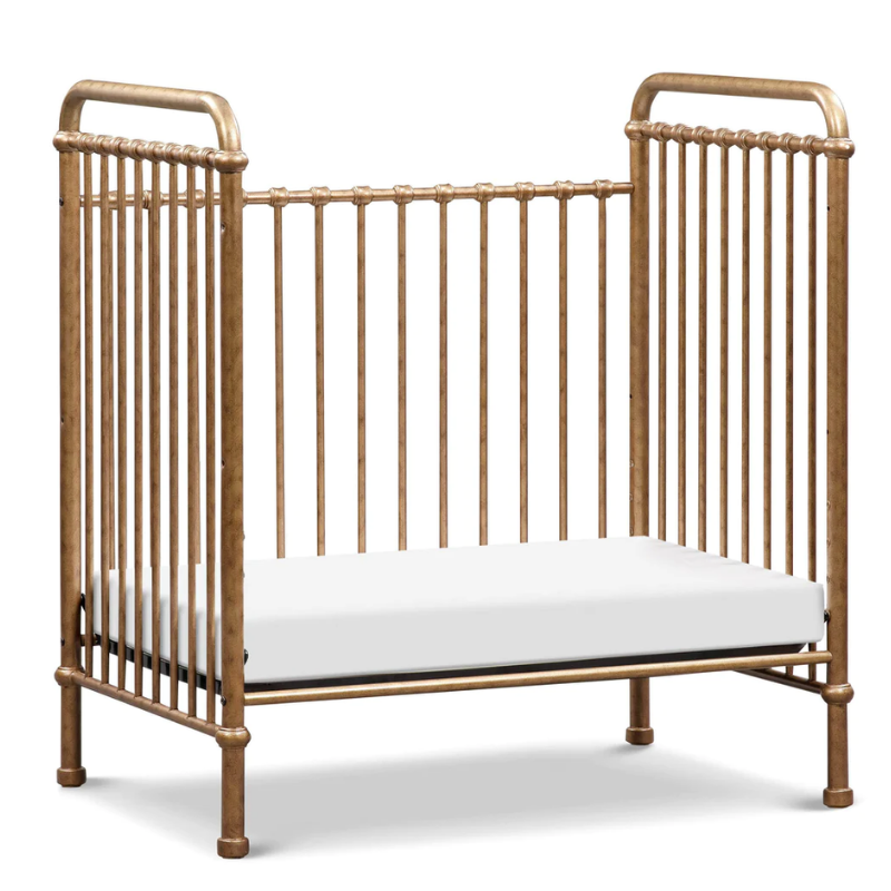 Abigail Mini Crib by Namesake at $499! Shop now at Nestled by Snuggle Bugz for Cribs.