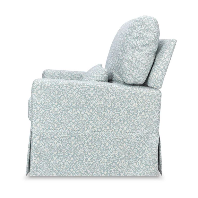 Crawford Pillowback Comfort Swivel Glider