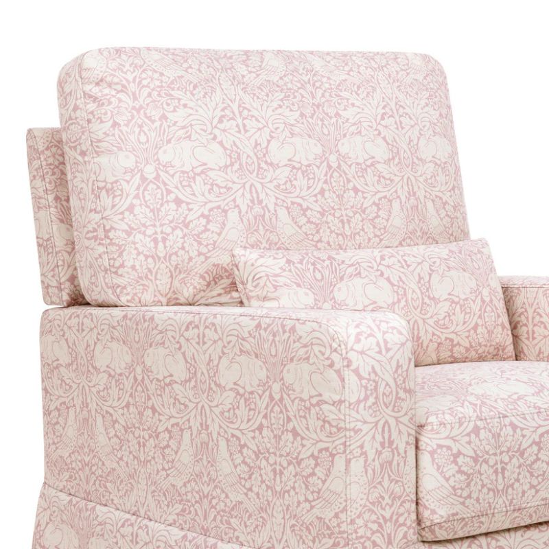 Crawford Pillowback Comfort Swivel Glider