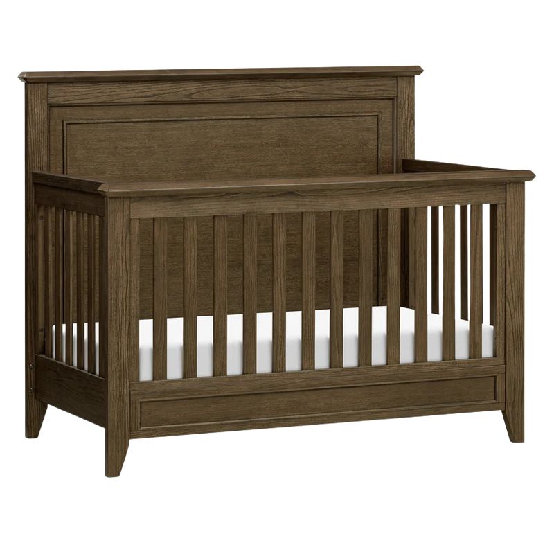 Barrow Rustic 4-in-1 Convertible Flat Top Crib