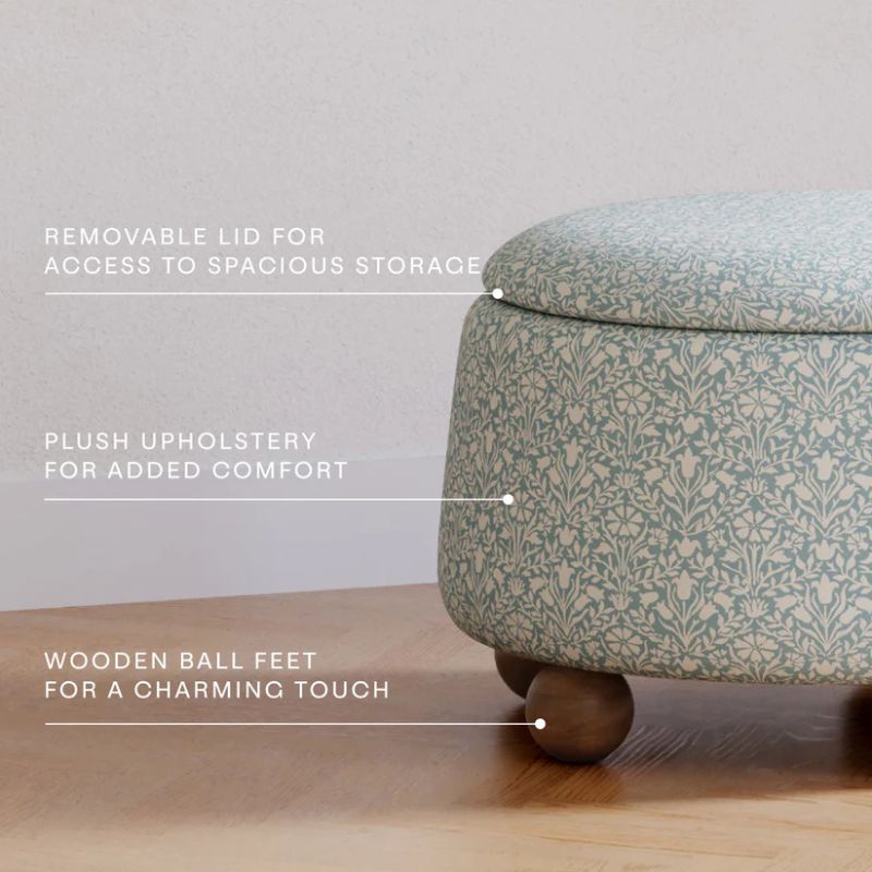 Tuffet Storage Ottoman