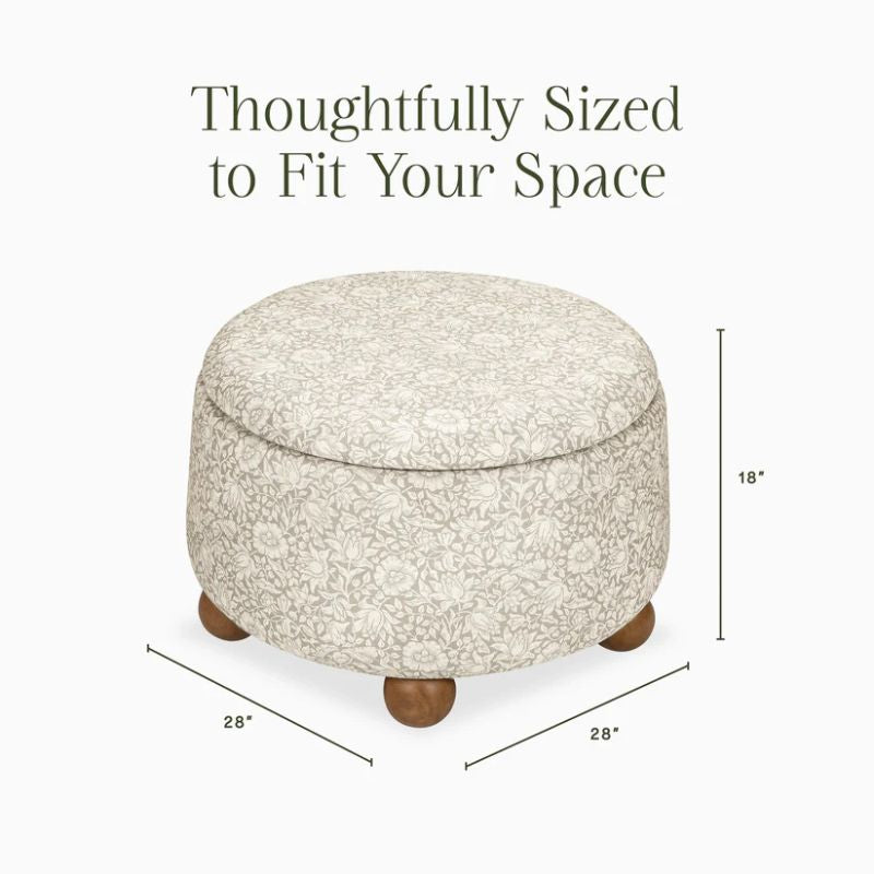 Tuffet Storage Ottoman