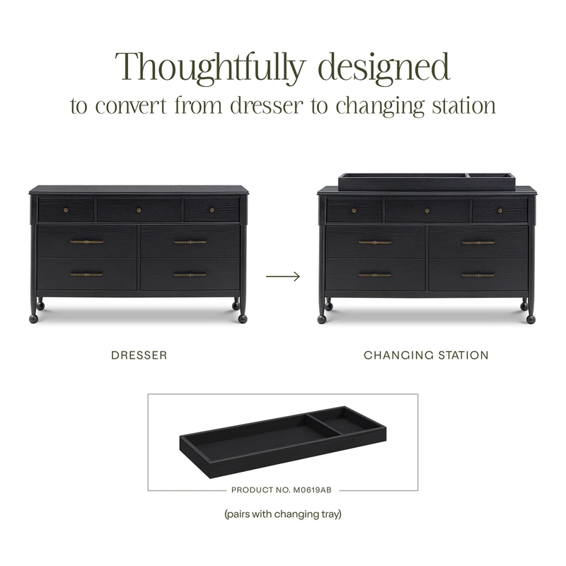 Alouette 7-Drawer Assembled Dresser