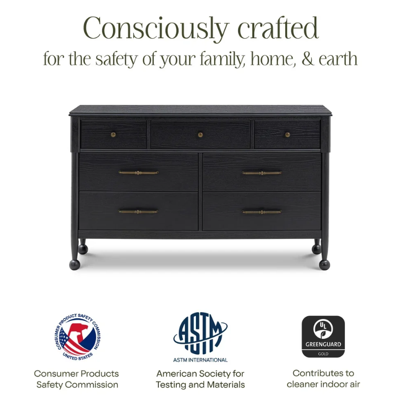 Alouette 7-Drawer Assembled Dresser