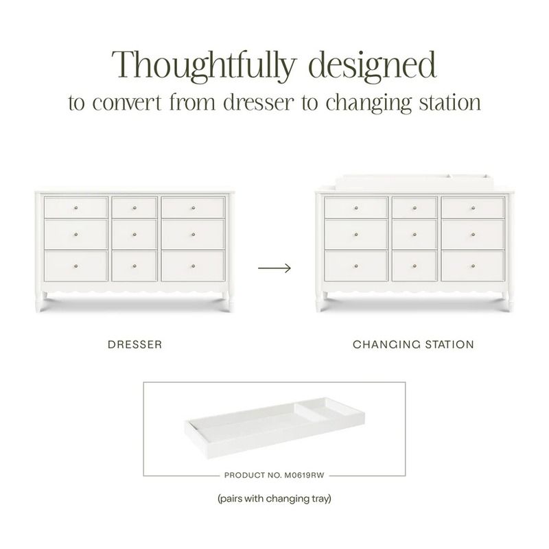 Ambrosia 9-Drawer Dresser