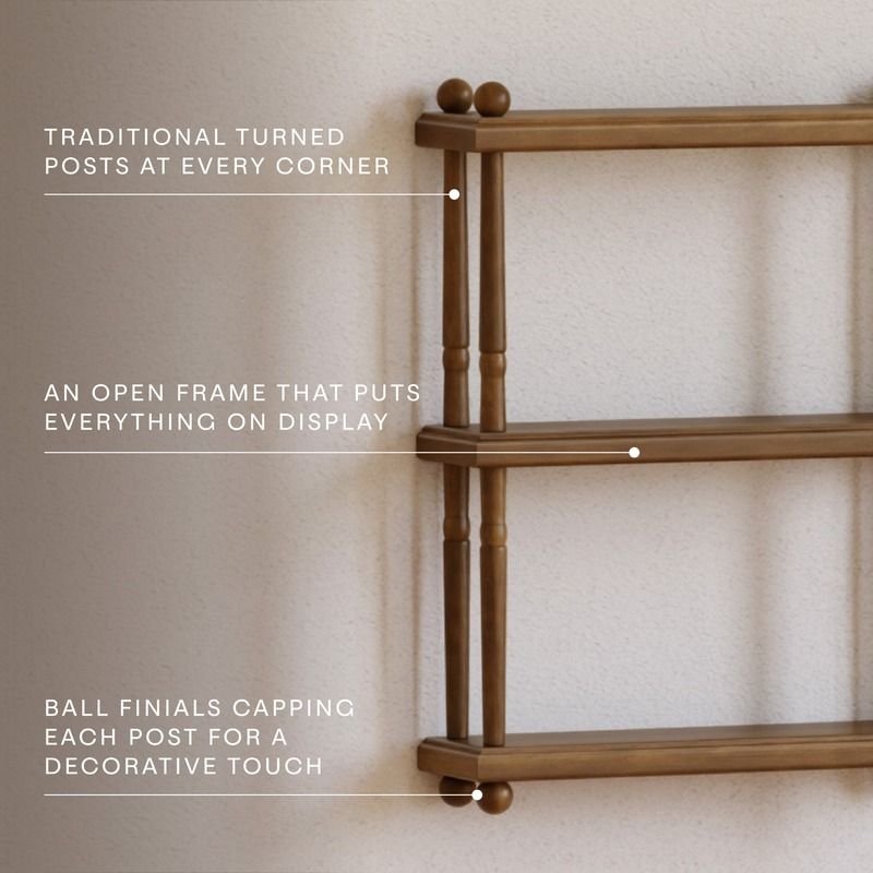 Liberty Tiered Wall Shelf