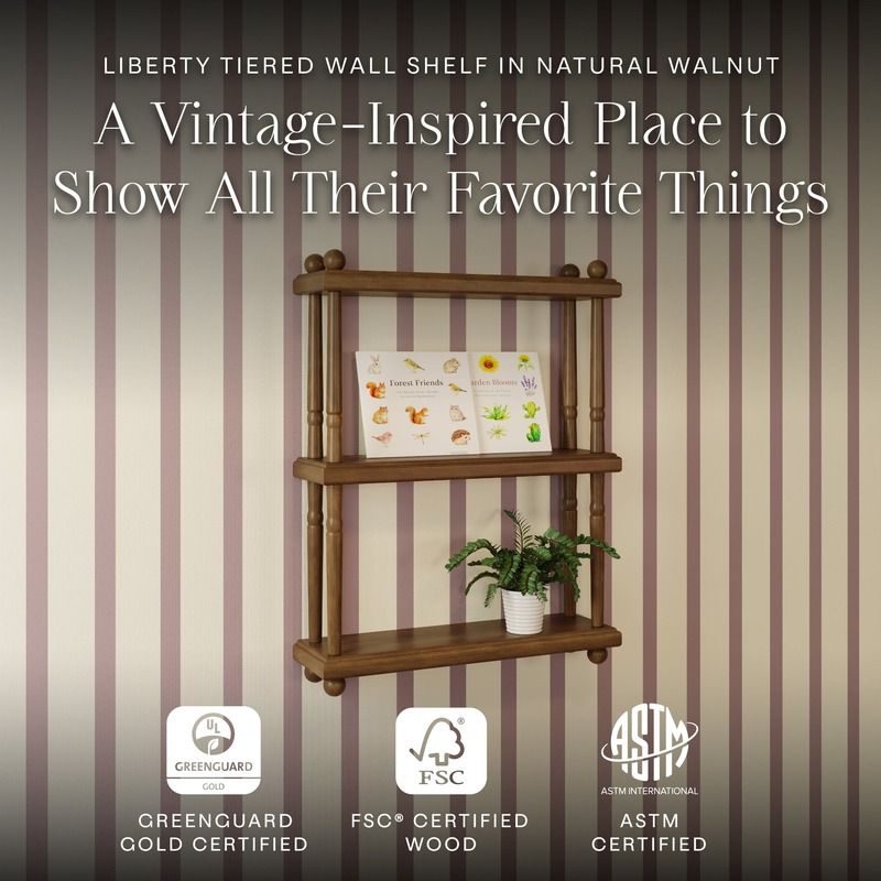 Liberty Tiered Wall Shelf
