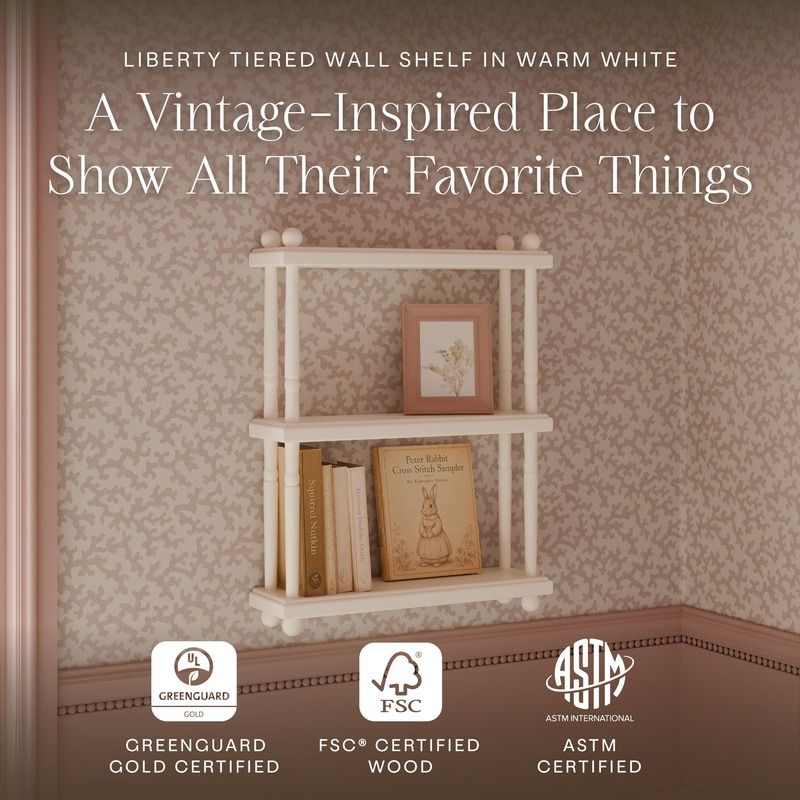 Liberty Tiered Wall Shelf