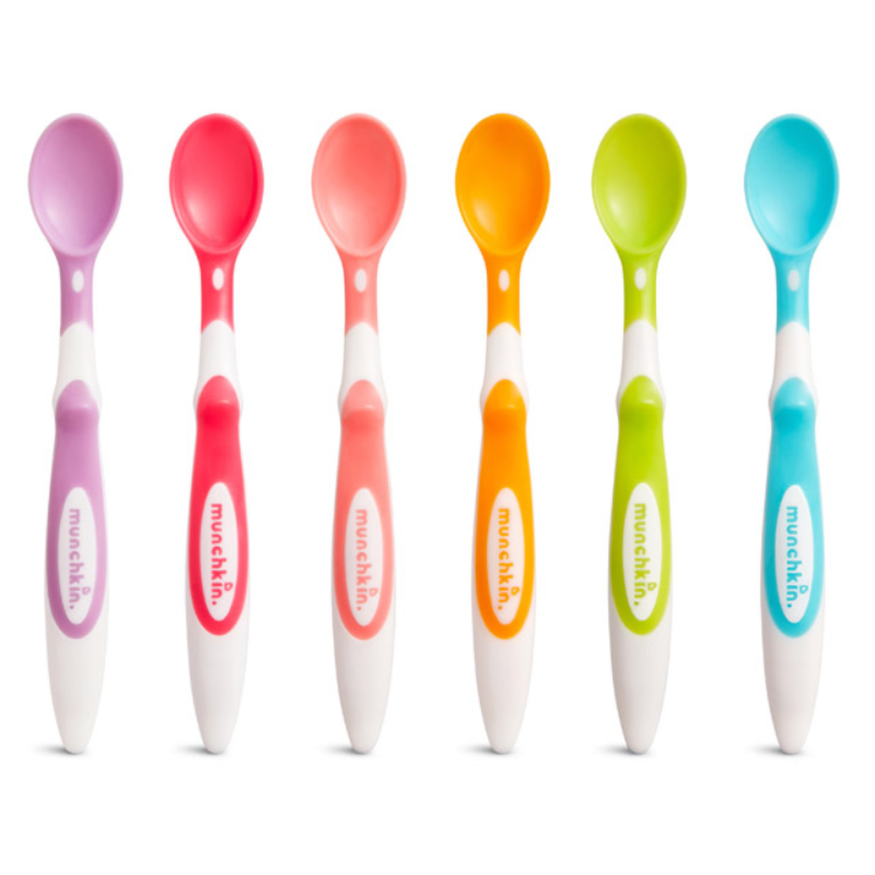 Soft Tip Infant Spoons - 6 Pack