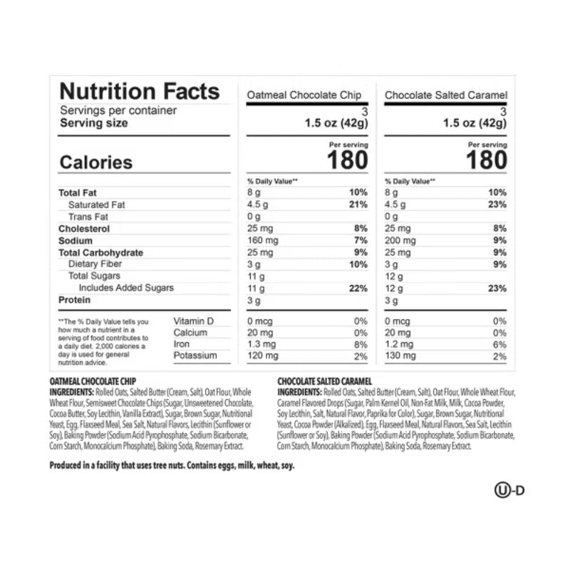 Lactation Cookie Bites - Variety Pack