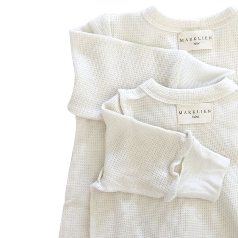 Bamboo Footed Sleepsuit Tofu