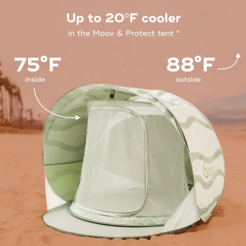 Moov & Protect Anti-UV Cooling Beach Tent