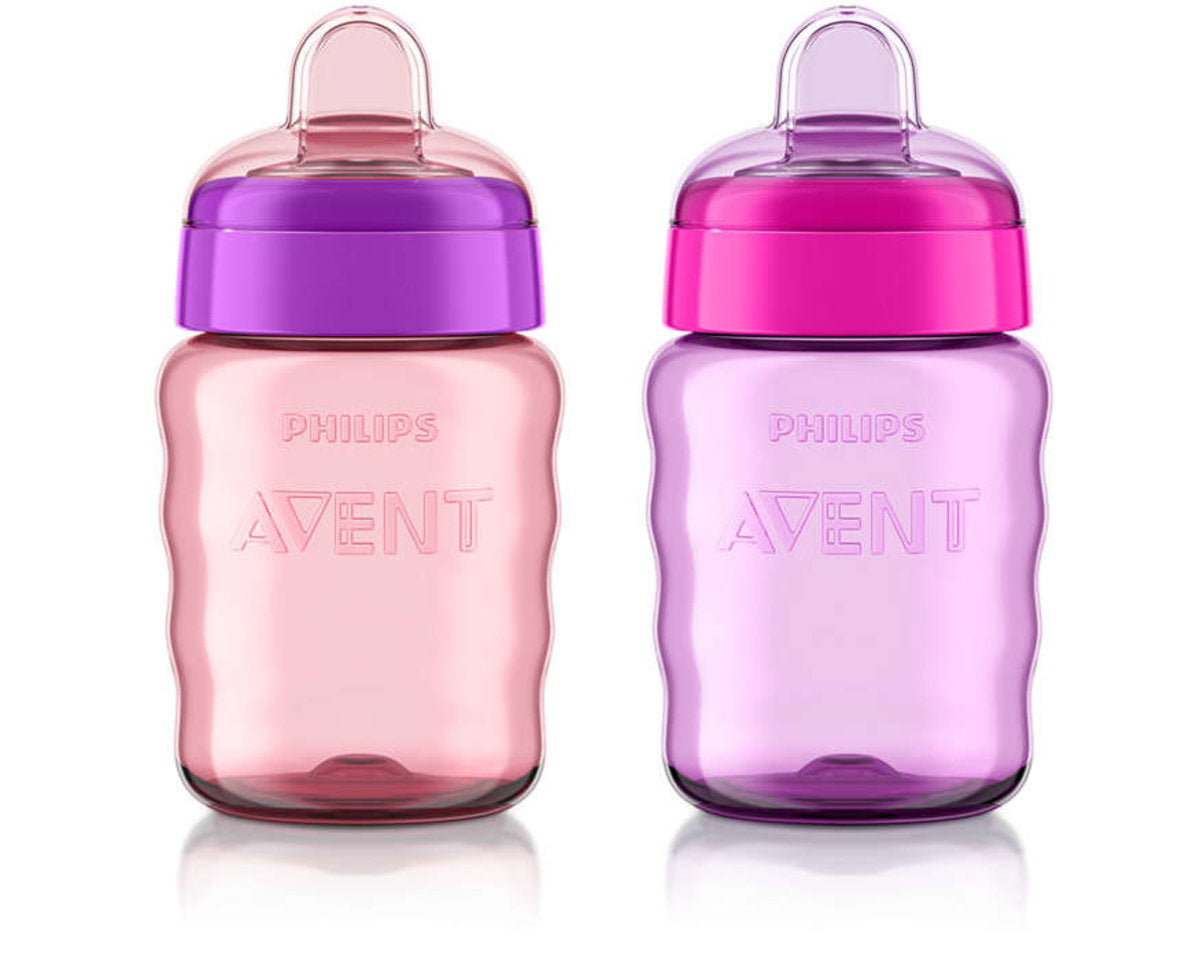 My Easy Sippy Cup 9oz - 2 Pack Pink/ Purple
