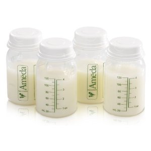 Breast Milk Storage Bottles (4 Pack) uniq