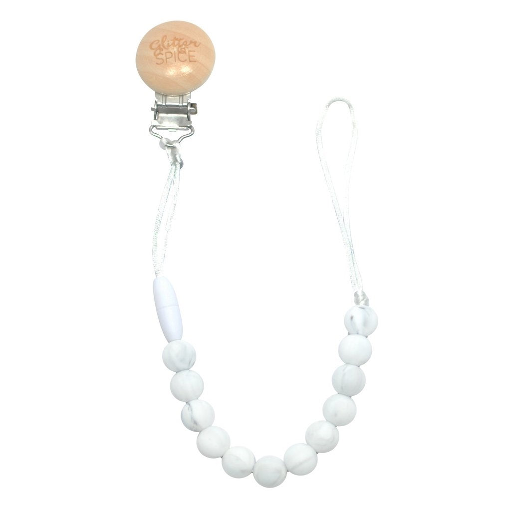 Pacifier Clips luna_grey