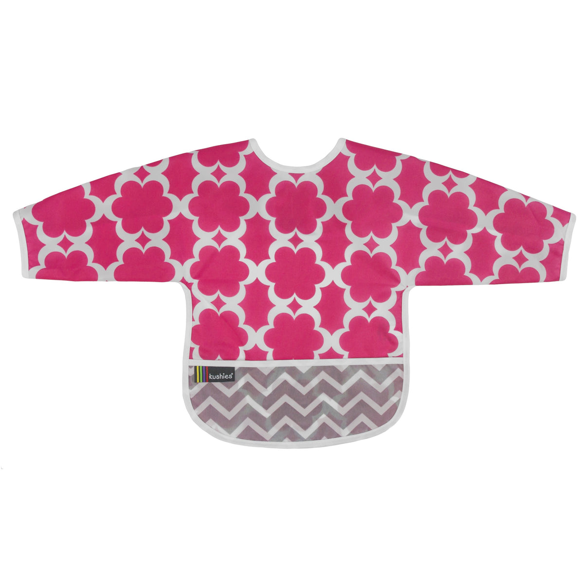 Clean Bib with Sleeves- 2-4 Yr