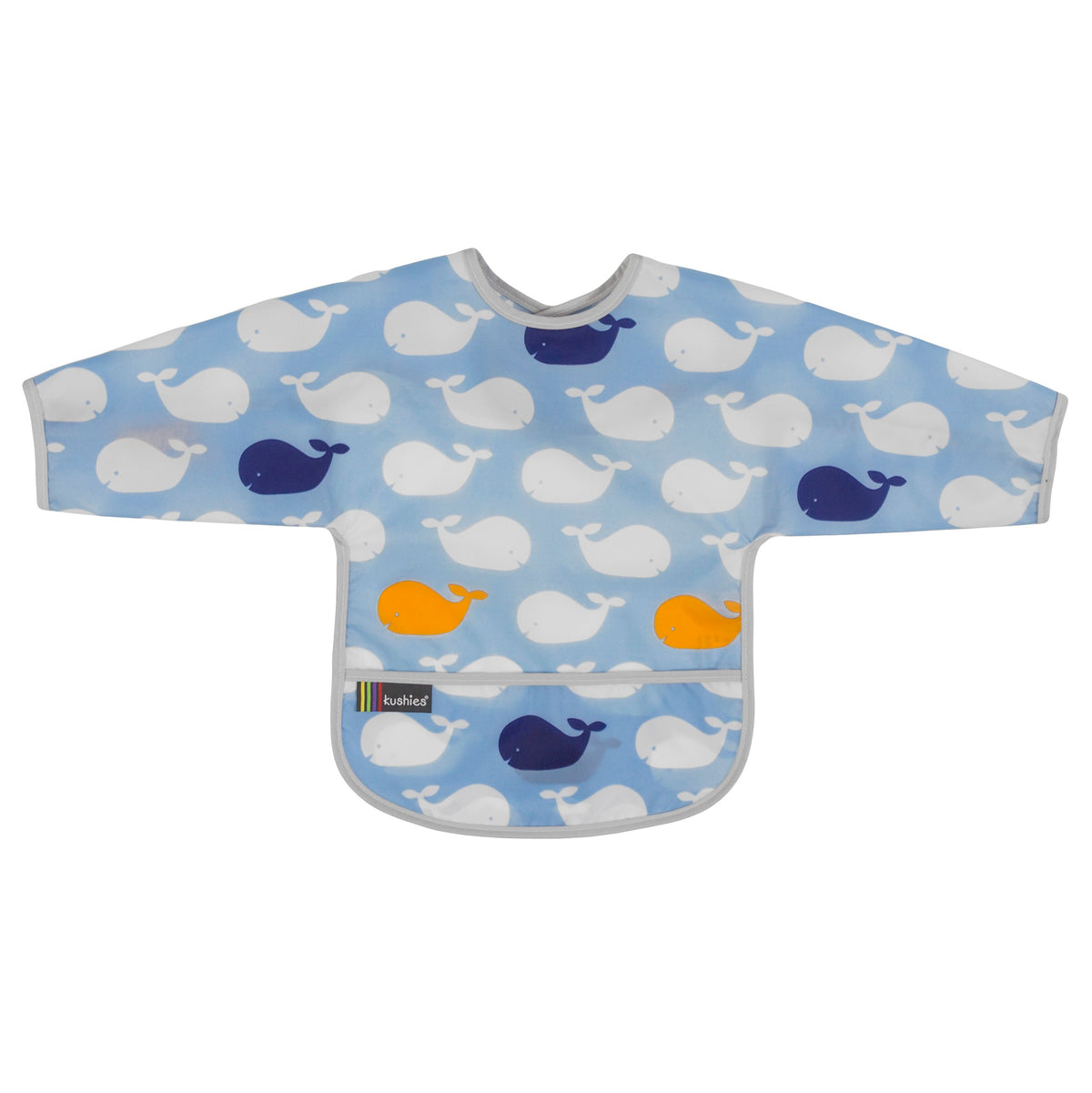 Clean Bib with Sleeves- 2-4 Yr