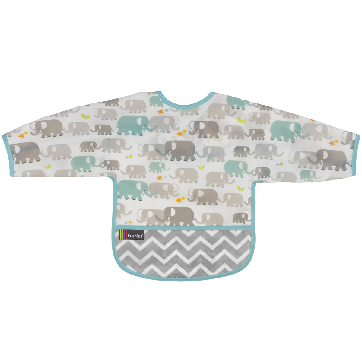 Clean Bib with Sleeves- 2-4 Yr
