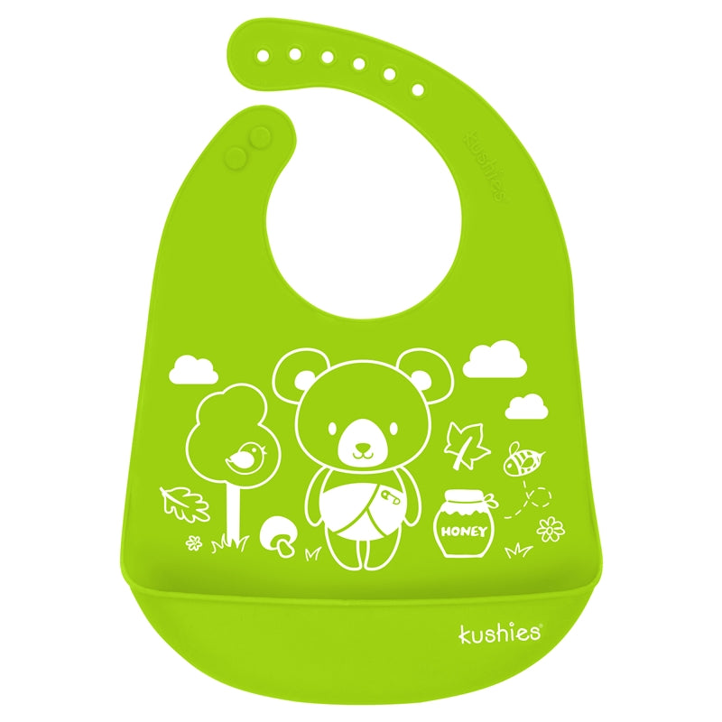 Silicatch Bib baby_bear
