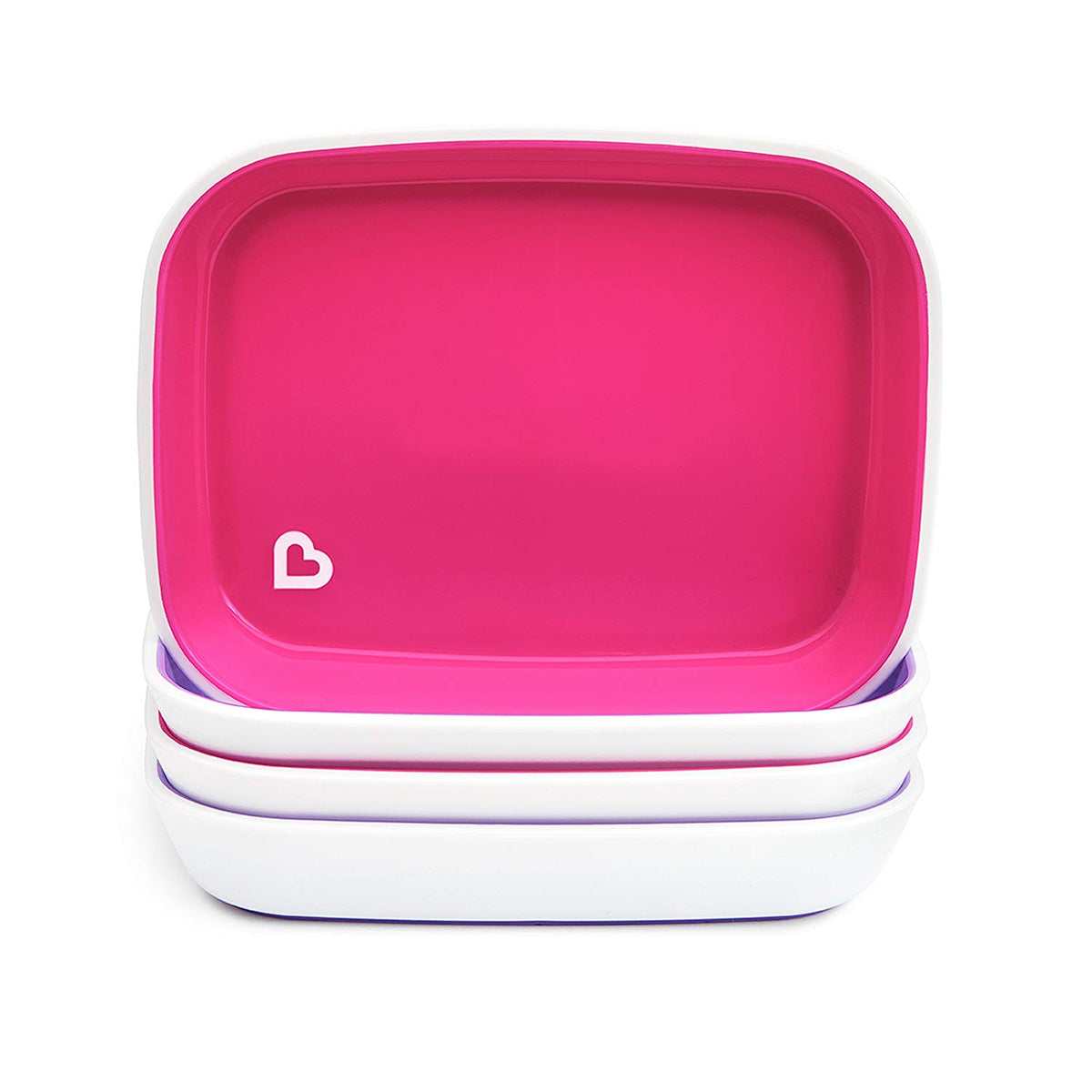 Splash Plates - Pink/Purple - 4pk uniq