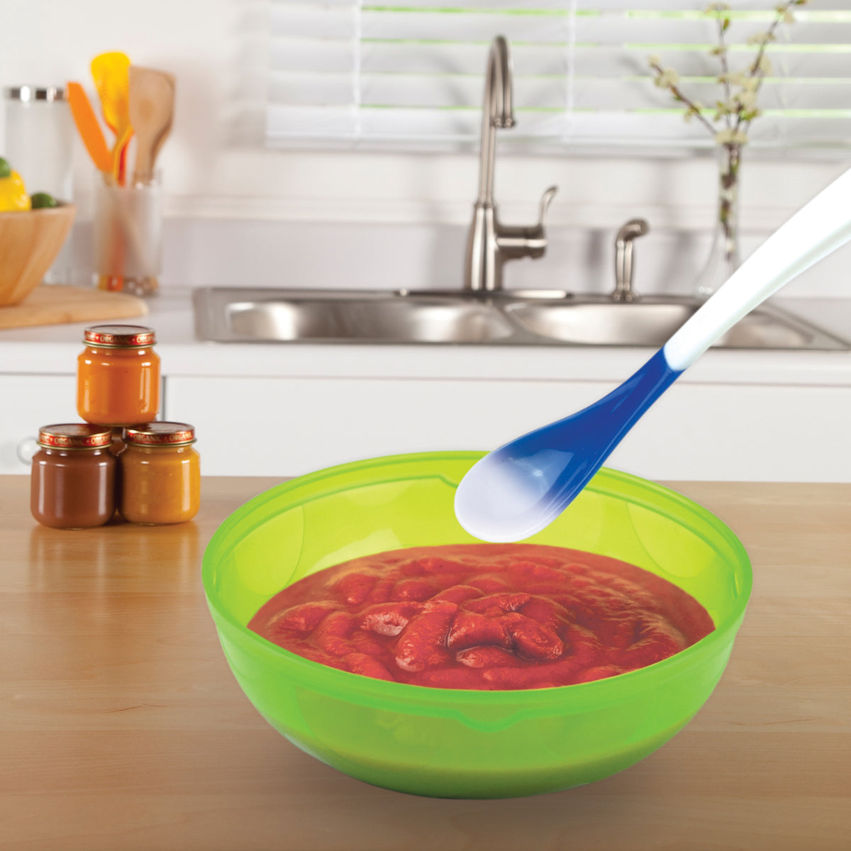 White Hot Safety Spoons - 4 Pack uniq