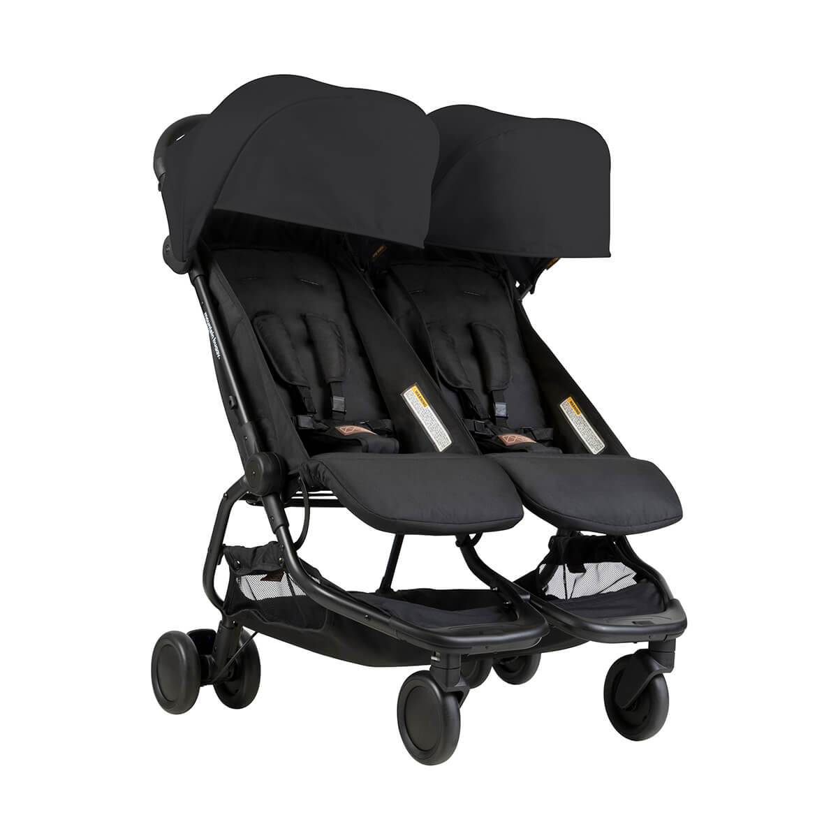 Nano Duo Buggy Double Stroller black