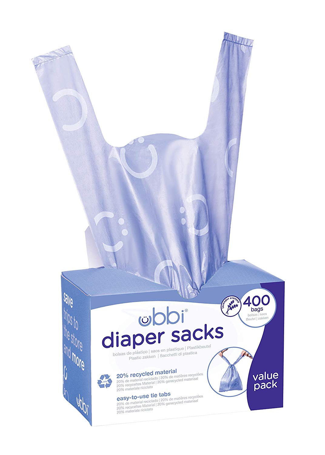 Plastic Diaper Sack-400ct uniq