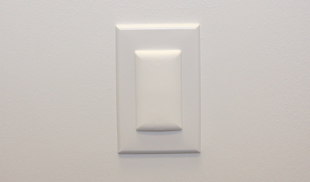 Double Outlet Plug - 6 Pack - White uniq