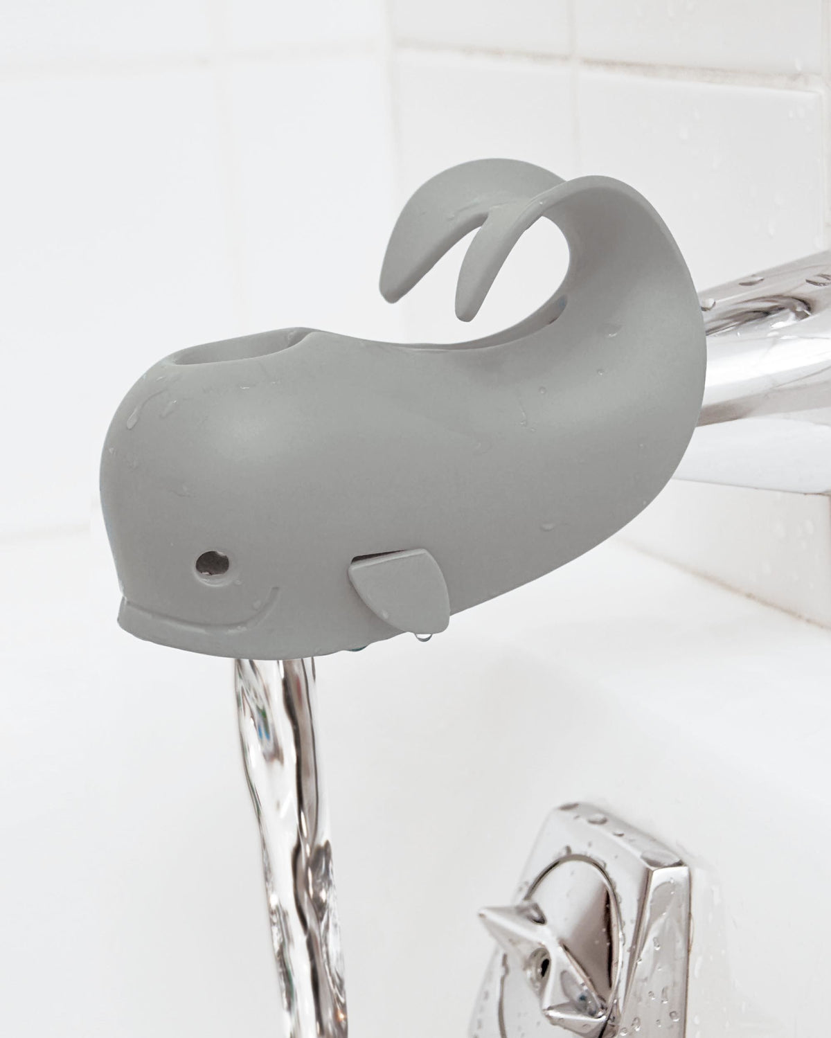 Moby Bath Spout Cover - Grey uniq