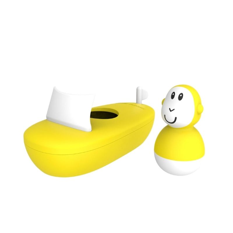 Bathtime Boat Set  Yellow