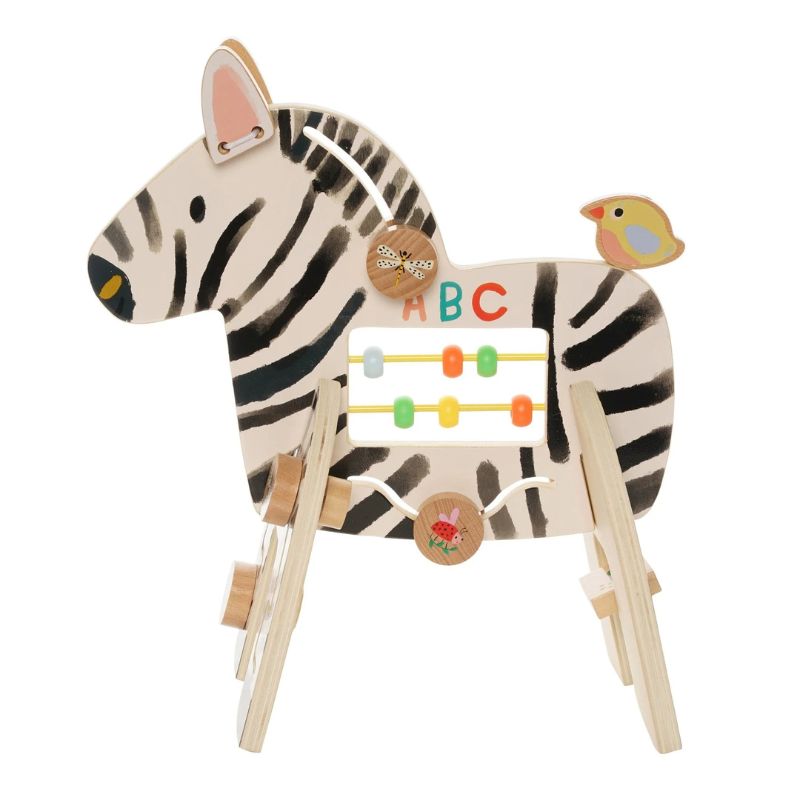 Safari Zebra - Wooden Toddler Activity Toy