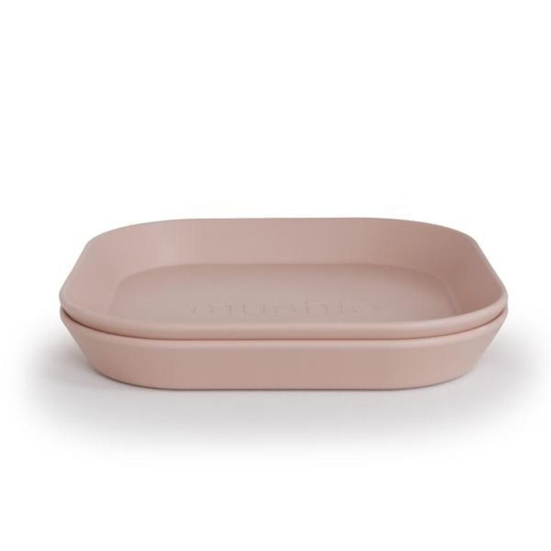 Plate Set Square - 2 Pack Blush