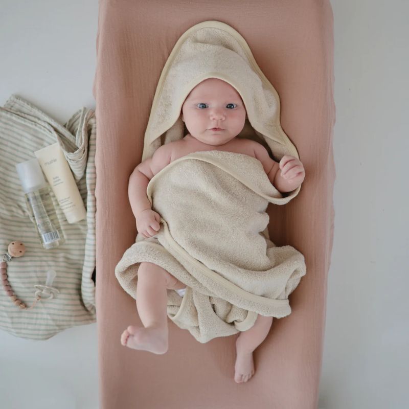 Extra Soft Muslin Changing Pad Cover Natural