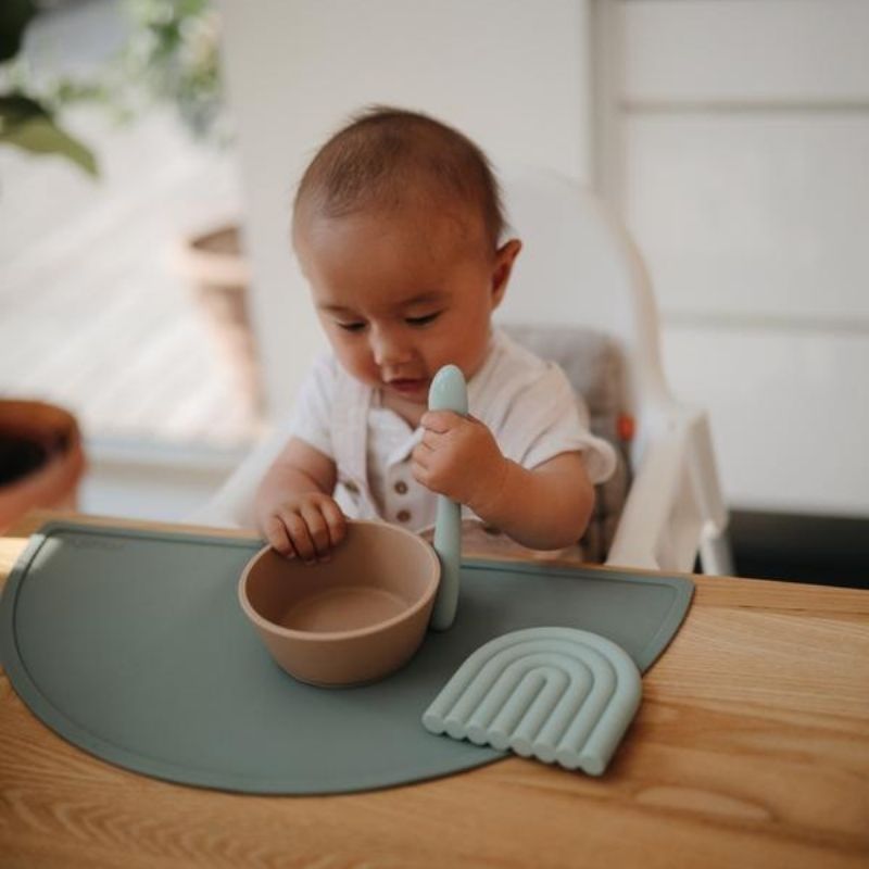 Silicone Suction Bowl Natural