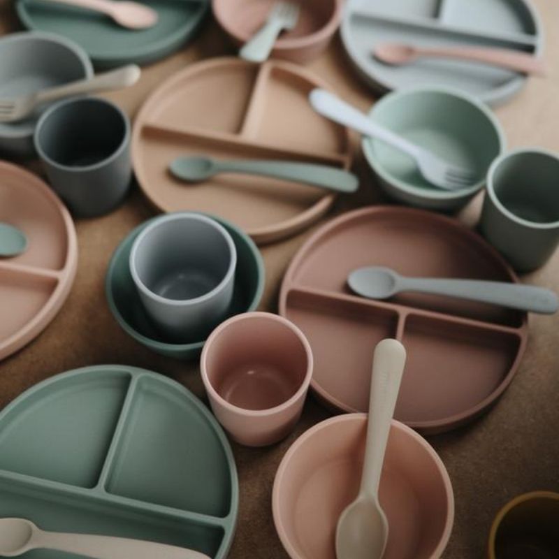 Silicone Suction Plate Natural