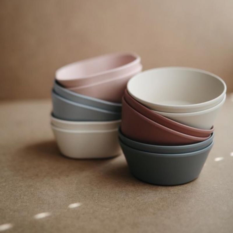 Round Dinnerware Bowl - 2 Pack Vanilla