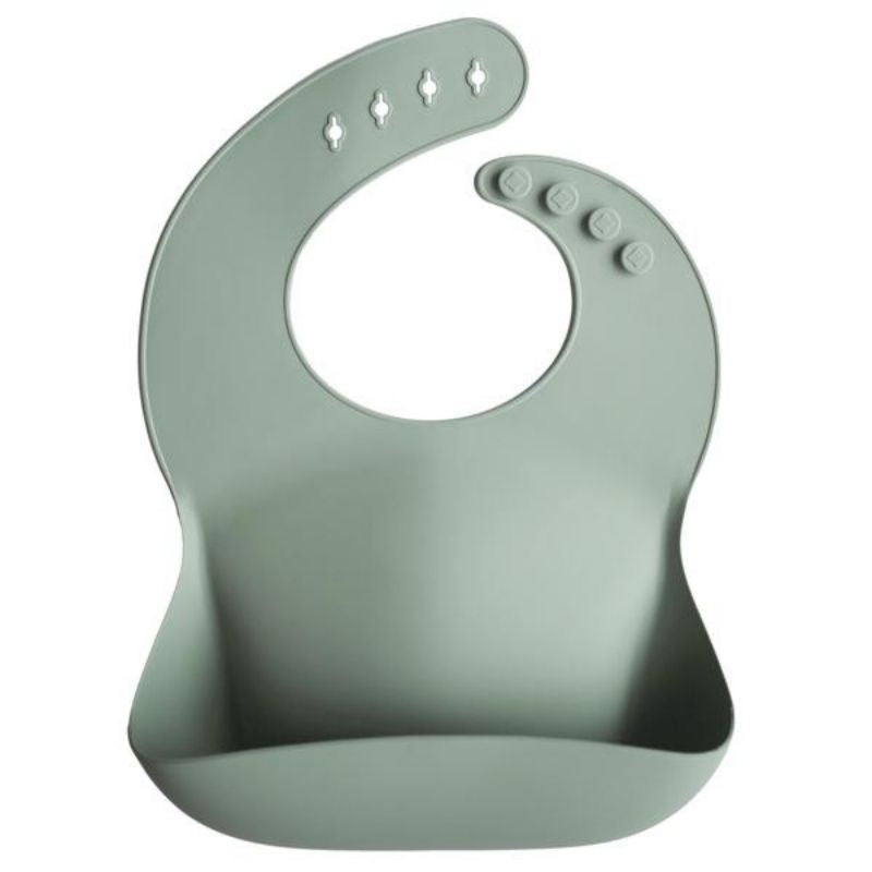 Silicone Baby Bib Cambridge Blue