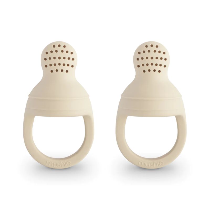 Silicone Fresh Food Feeder 2 Pack Shifting Sand