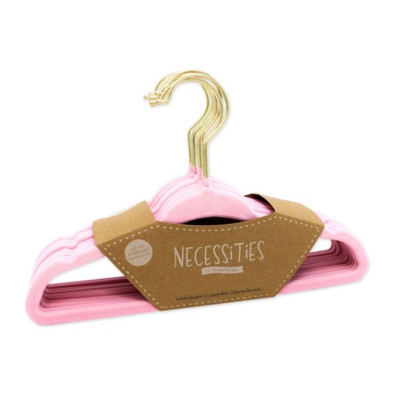 Hangers With Gold Hook - 10 Pack